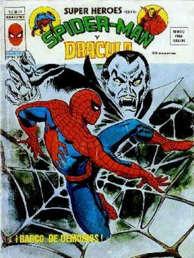 Cover of Spider-Man y Dracula