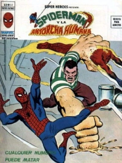 Cover of Spider-Man y la Antorcha Humana