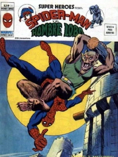 Cover of Spider-Man y el Hombre Lobo