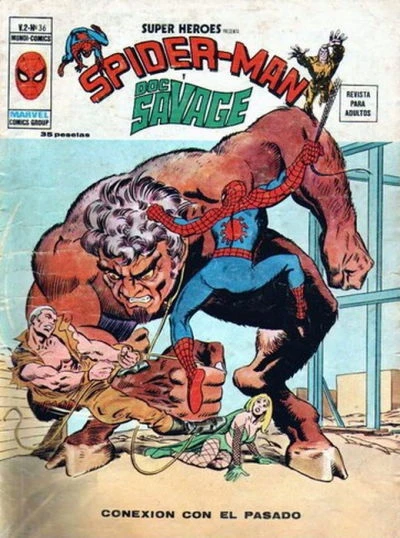 Cover of Spider-Man y Doc Savage