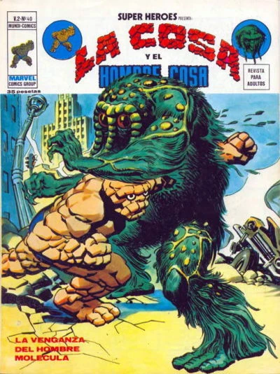 Cover of La Cosa y El Hombre Cosa