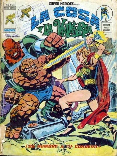 Cover of La Cosa y la Valkyria