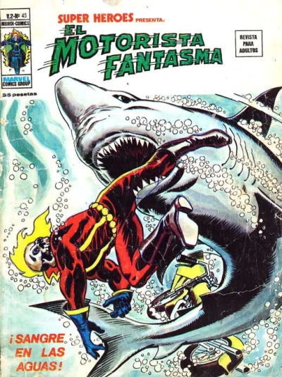 Cover of El Motorista Fantasma