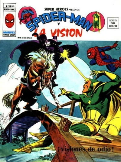 Cover of Spider-Man y la Vision