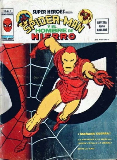 Cover of Spider-Man y el Hombre de Hierro