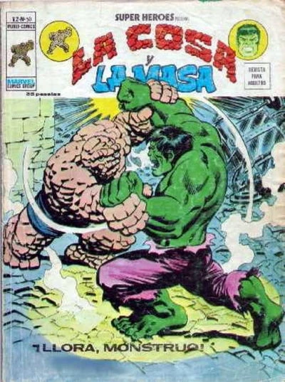 Cover of La Cosa y La Masa