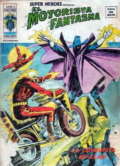 Cover of El Motorista Fantasma