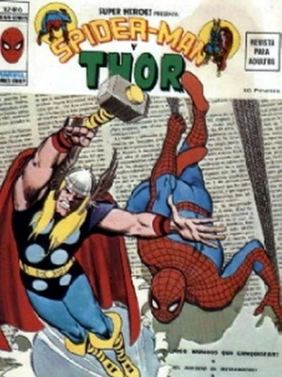 Cover of Spider-Man y Thor