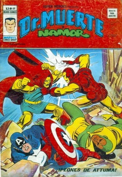 Cover of Dr. Muerte y Namor