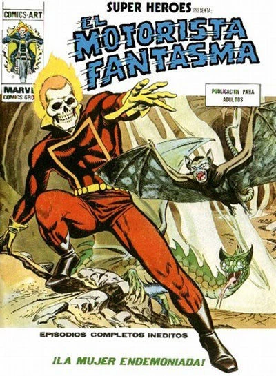 Cover of El Motorista Fantasma