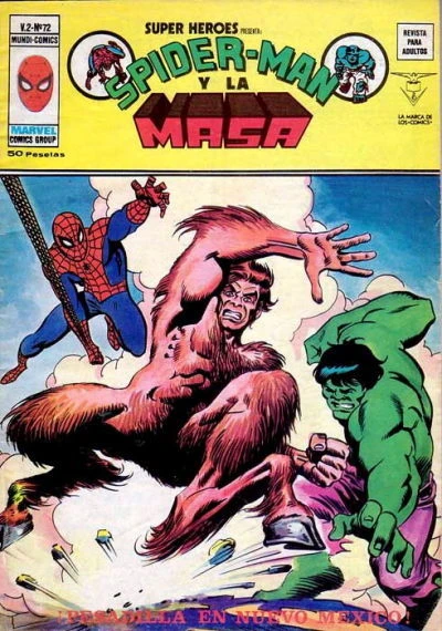 Cover of Spider-Man y la Masa