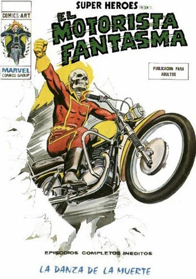 Cover of El Motorista Fantasma