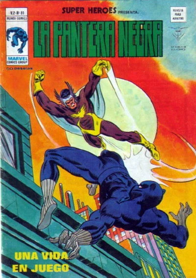 Cover of La pantera Negra