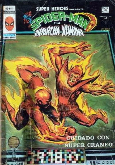 Cover of pider-Man y la Antorcha Humana