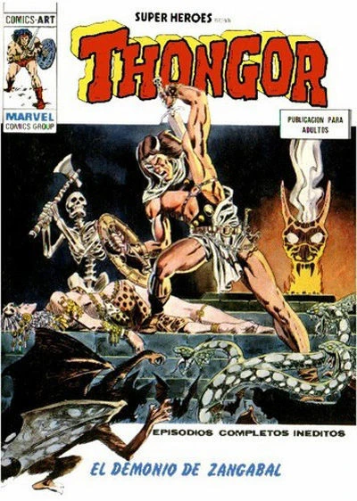 Cover of Thongar: El Demonio de Zangabal