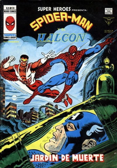 Cover of Spider-Man y el Halcon