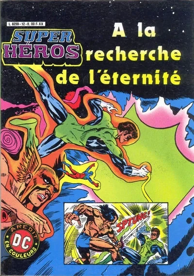 Cover of A la recherche de l'eternite