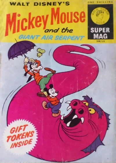 Cover of Walt Disney's Mickey Mouse and the Giant Air Serpent
