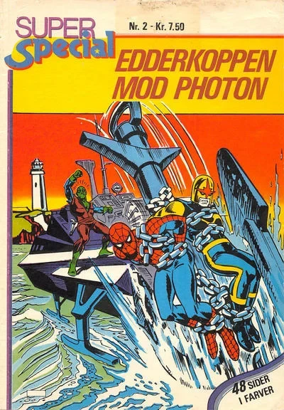 Cover of Edderkoppen mod Photon