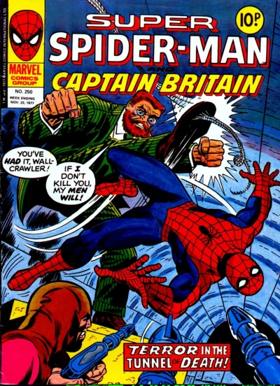 Cover of Terror in the Tunnel of Death!