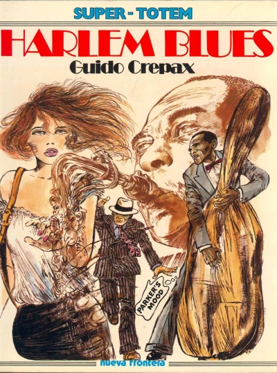 Cover of Harlem blues