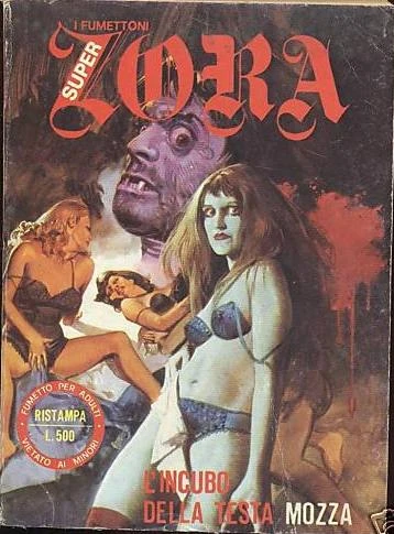 Cover of L'Incubo della Testa Mozza