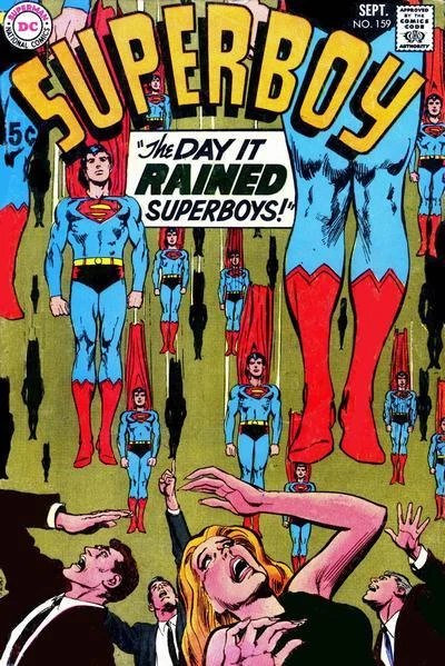 Cover of The Day It Rained Superboys!