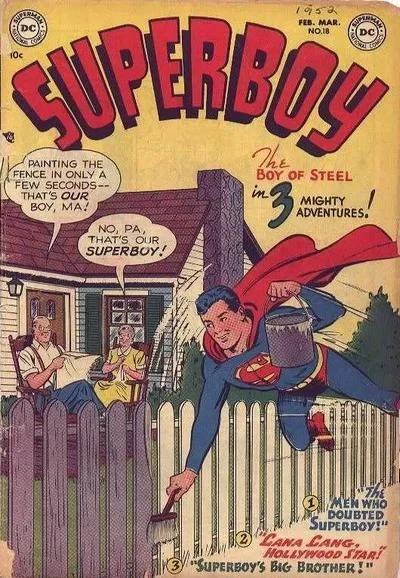 Cover of The Boy of Steel in 3 Mighty Adventures!