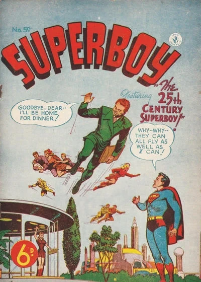 Cover of The 25th Century Superboy!