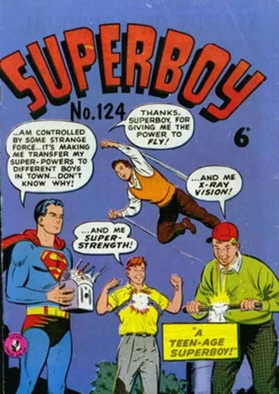 Cover of A Teen-Age Superboy!