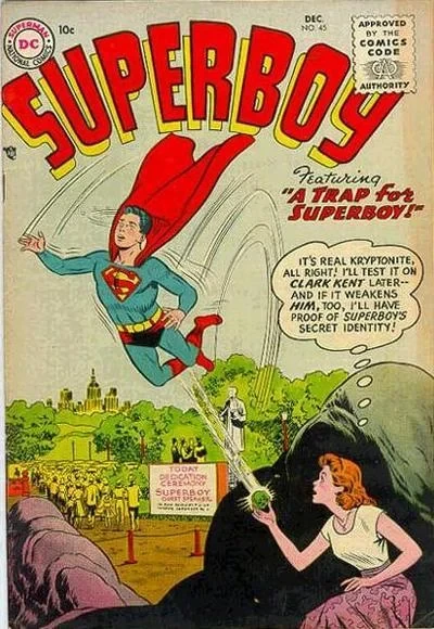 Cover of A Trap for Superboy!