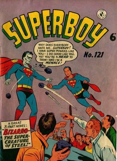 Cover of Bizarro- The Super-Creature of Steel!