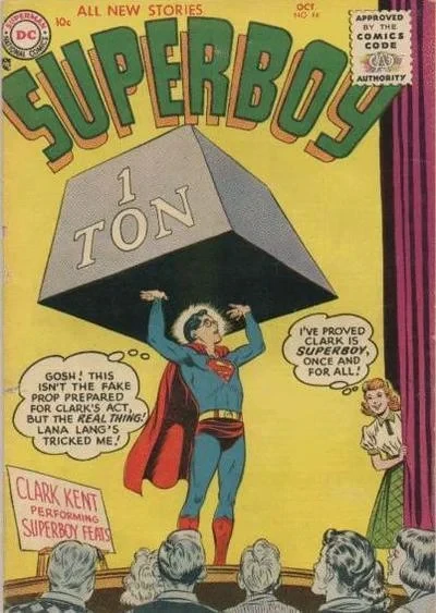 Cover of Clark Kent, Strongman