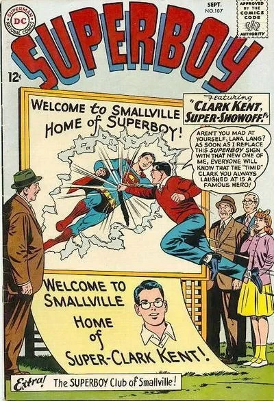 Cover of Clark Kent, Super-Showoff! ; The Superboy Club of Smallville