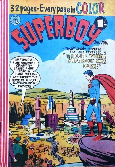 Cover of House Where Superboy Was Born!