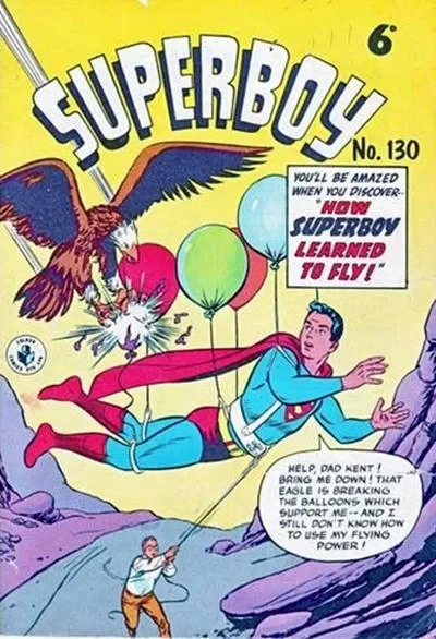 Cover of How Superboy Learned to Fly