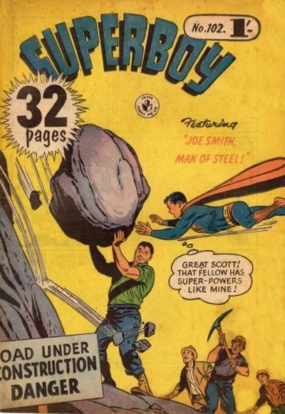 Cover of Joe Smith, Man of Steel