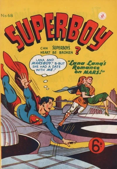 Cover of Lana Lang's Romance on Mars
