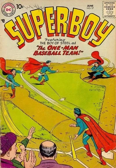Cover of One-Man Baseball Team