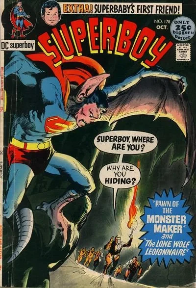 Cover of Pawn of the Monster Maker ; The Lone Wolf Legionnaire ; Kryptonite ; Superbaby's First Friend!