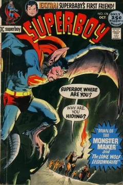 Pawn of the Monster Maker ; The Lone Wolf Legionnaire ; Kryptonite ; Superbaby's First Friend!