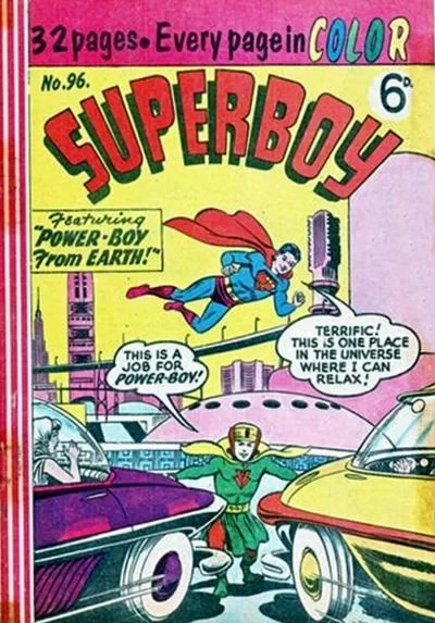Cover of Power-Boy from Earth!