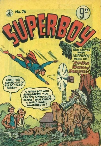 Cover of Rip Van Winkle of Smallville