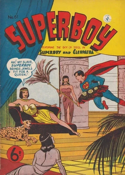 Cover of Superboy and Cleopatra