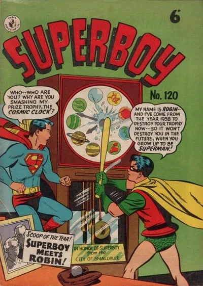 Cover of Superboy Meets Robin!