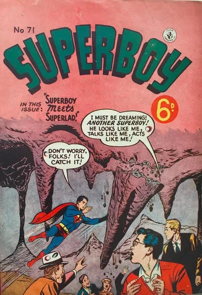Cover of Superboy Meets Superlad