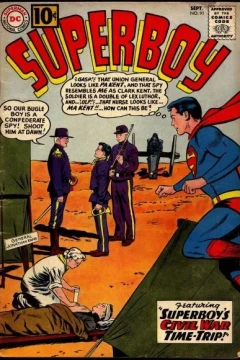 Superboy's Civil War Time Trip!