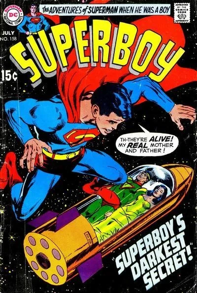 Cover of Superboy's Darkest Secret!