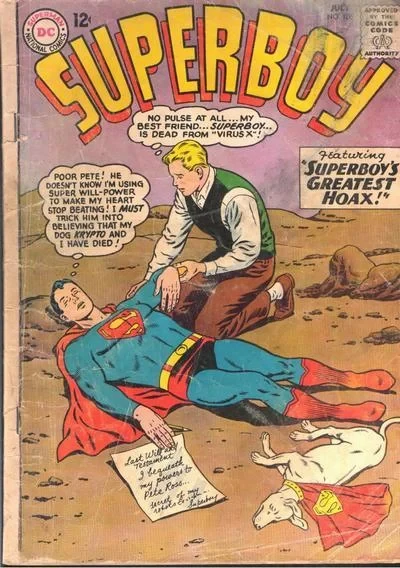 Cover of Superboy's Greatest Hoax!