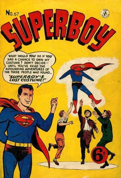 Cover of Superboy's Lost Costume